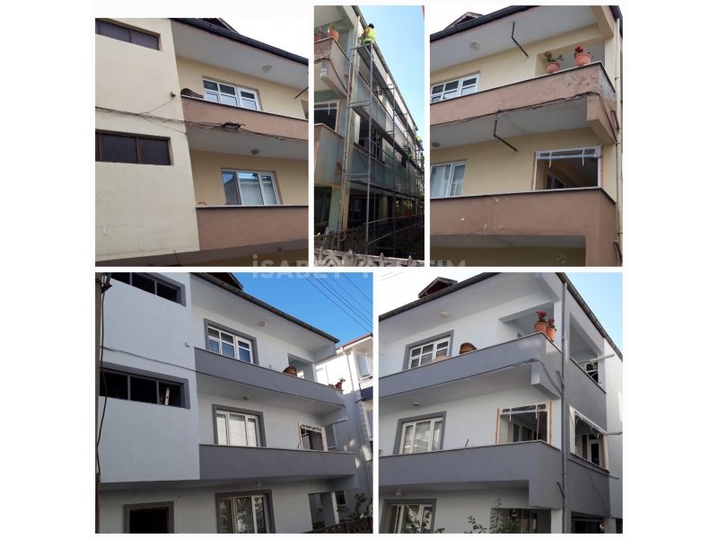 İç-Dış Cephe Boyaması iç-dış cephe boyama hizmetlerimizle enerji verimliliği sağlayan ısı yalıtımı çözümleri sunuyoruz. Sakarya ve tüm Türkiye genelinde estetik ve konforlu yaşa
