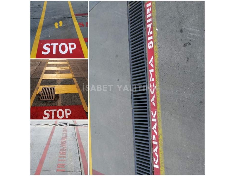 Otopark, Yol-Çizgi, Logo otopark, yol çizgisi ve logo gibi dış mekanlarda ısı yalıtımı hizmeti sunarak enerji verimliliğini artırır ve tasarruf sağlar. Marmara bölgesi ve tüm Türki